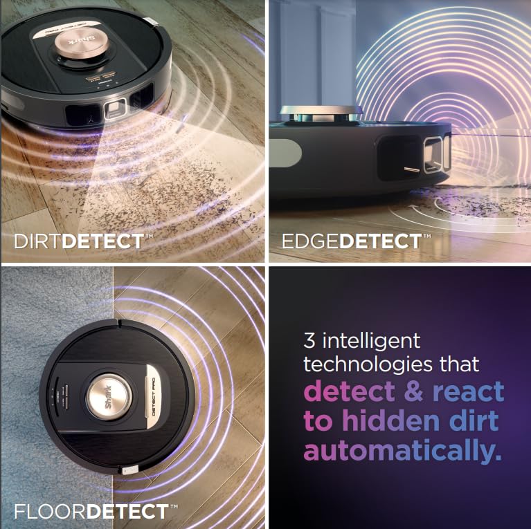 Foto 3 pulgar | Robot Aspirador Shark Rv2820ae Detect Pro Con Autovaciado - Venta Internacional.