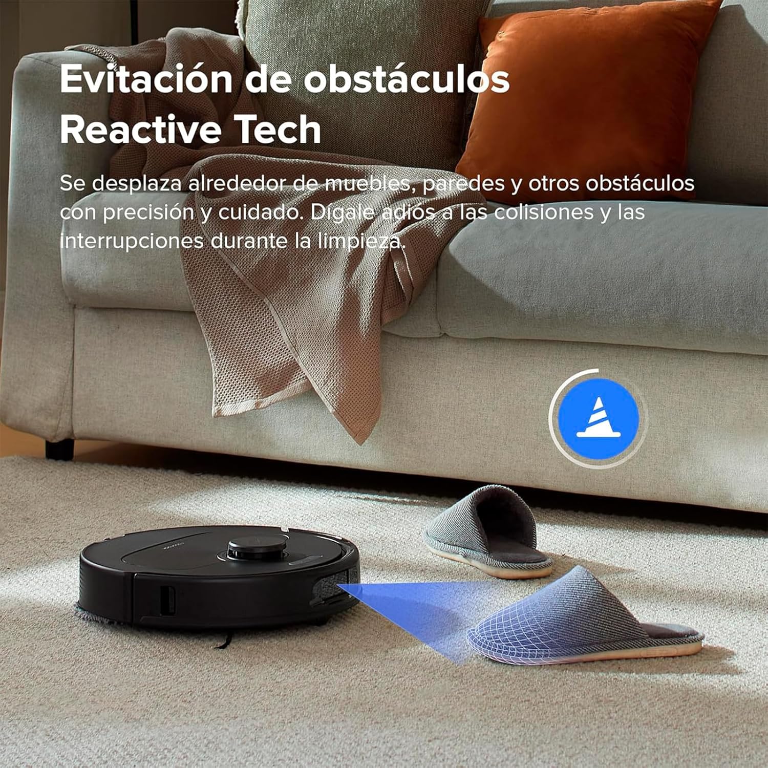 Foto 6 pulgar | Aspiradora Robot Roborock Qrevo S con Base Multifuncional