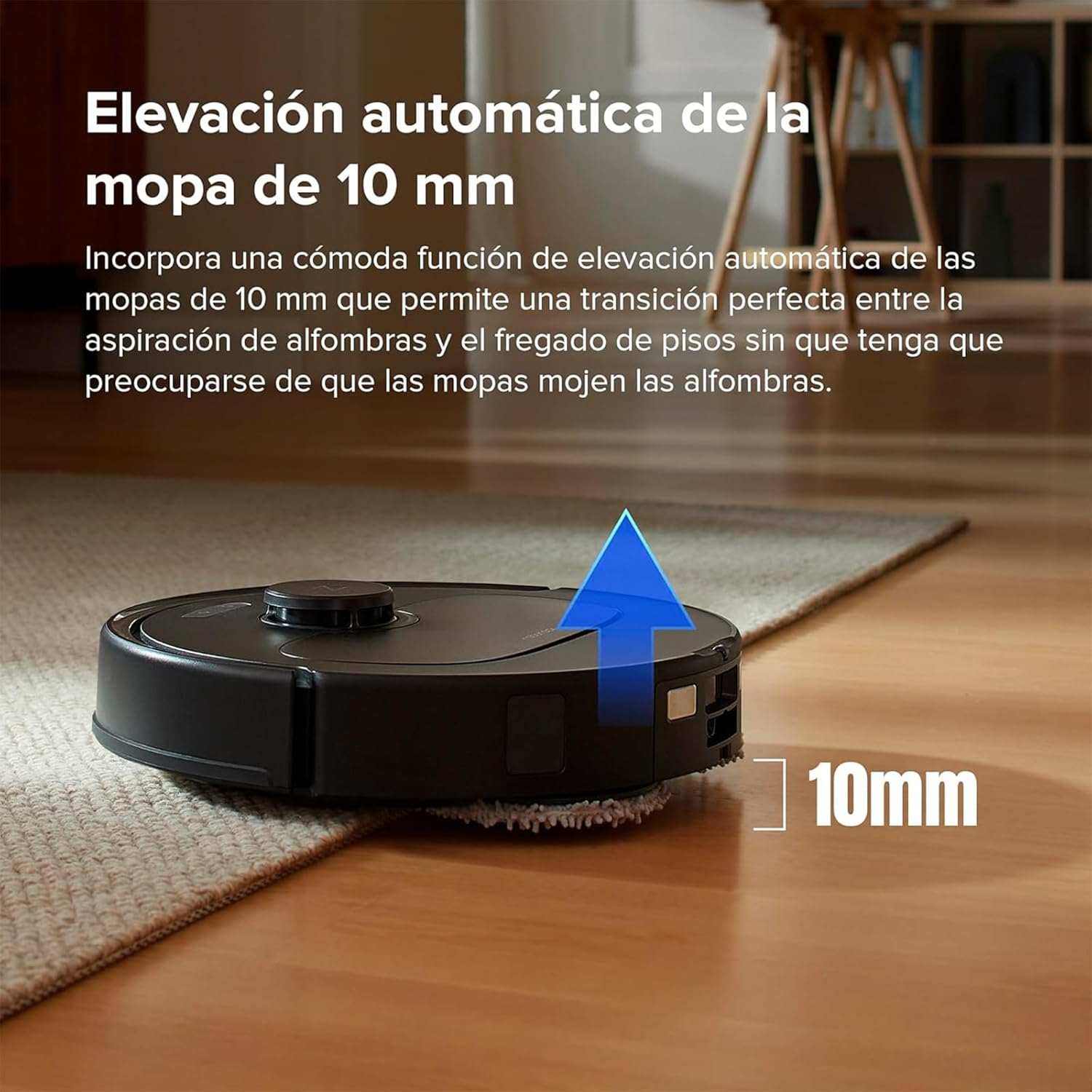 Foto 7 pulgar | Aspiradora Robot Roborock Qrevo S con Base Multifuncional