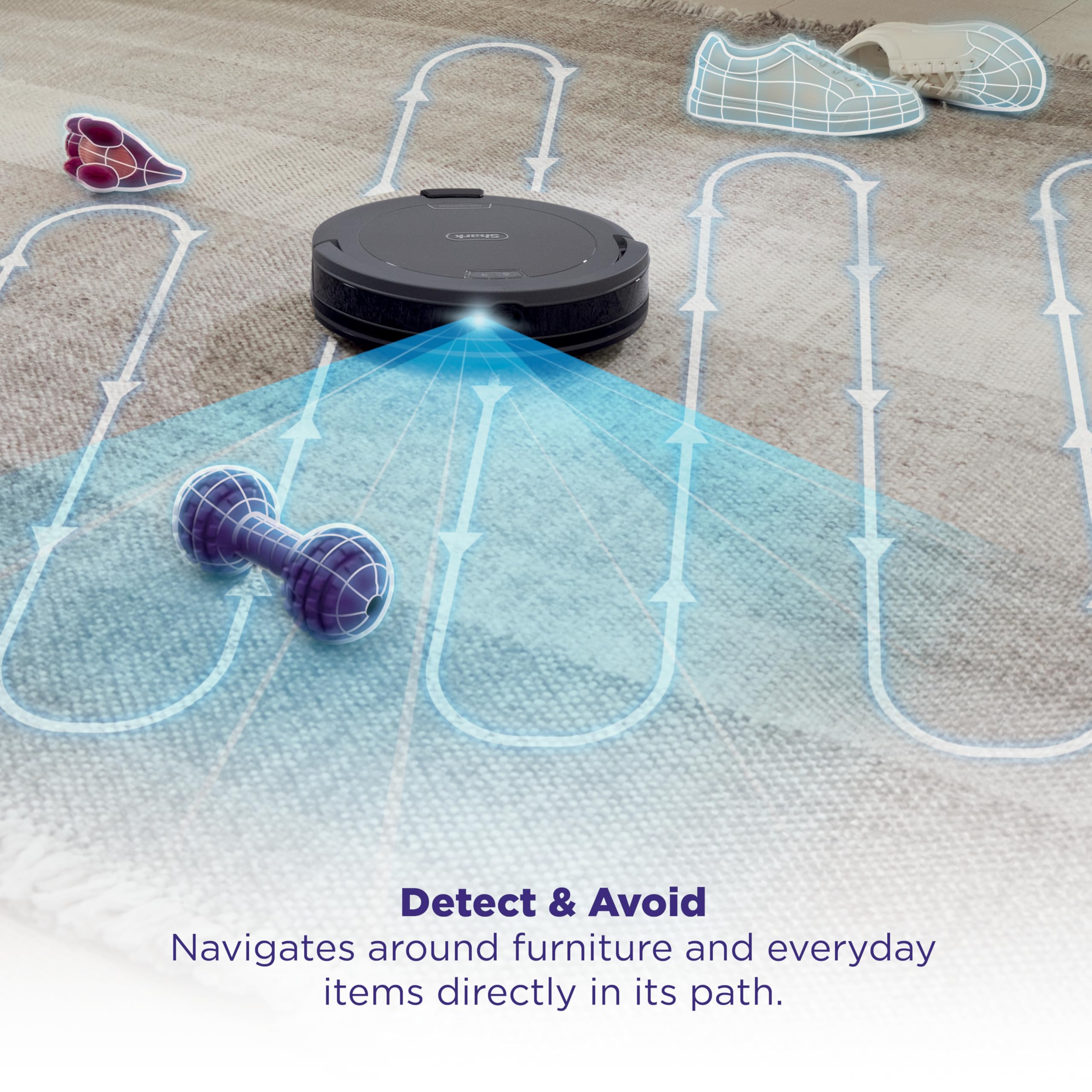 Foto 7 pulgar | Robot Aspirador Shark Navigator Rv2120ae Sin Bolsa, 1,4 L, Gris - Venta Internacional.