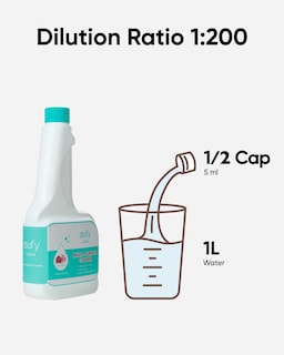 Foto 4 | Limpiador De Pisos Eufy Robovac, Solución Limpiadora De Pisos Duros, 473 Ml - Venta Internacional.