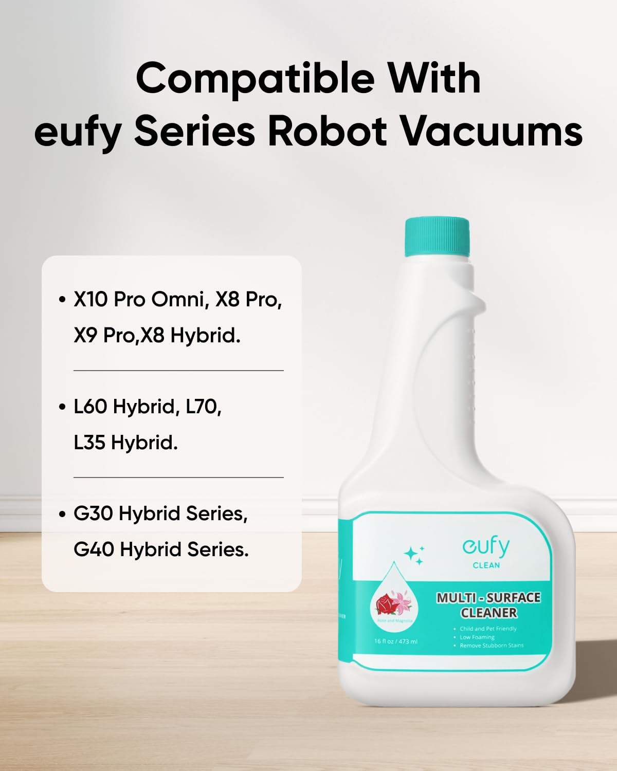 Foto 6 pulgar | Limpiador De Pisos Eufy Robovac, Solución Limpiadora De Pisos Duros, 473 Ml - Venta Internacional.