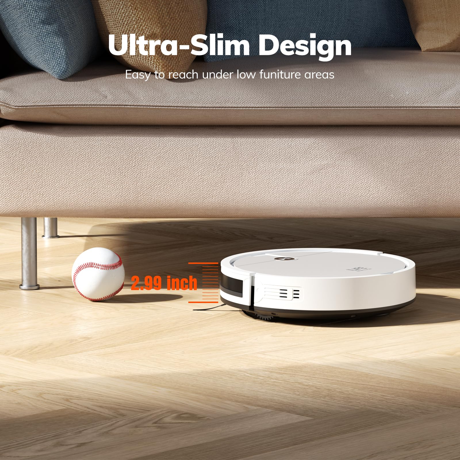 Foto 3 | Robot Aspirador Ilife V2, Succión Sin Enredos, 120 Min - Venta Internacional.