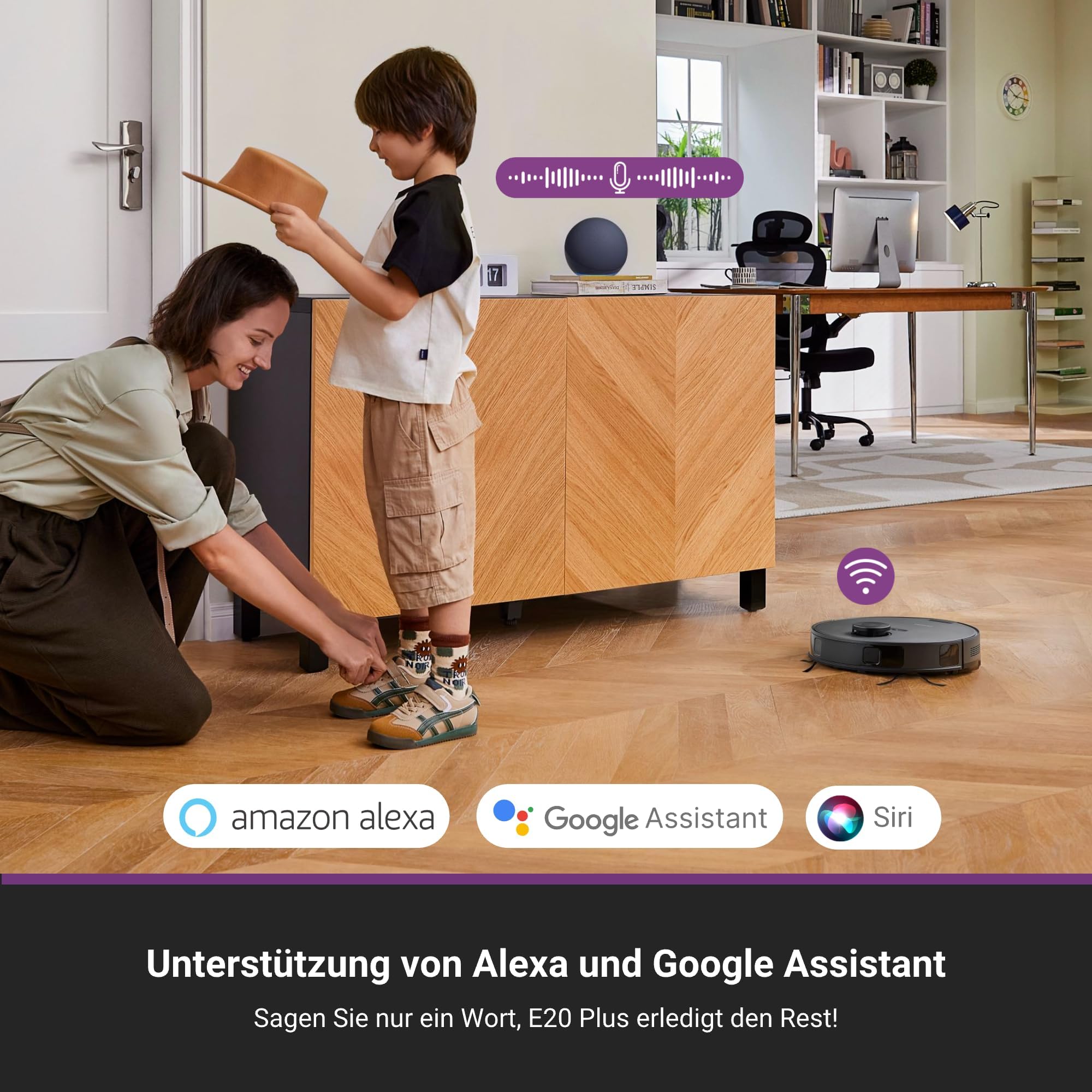 Foto 6 | Combinación De Robot Aspirador Y Trapeador Eureka E20 Plus Con Succión De 8000 Pa - Venta Internacional.