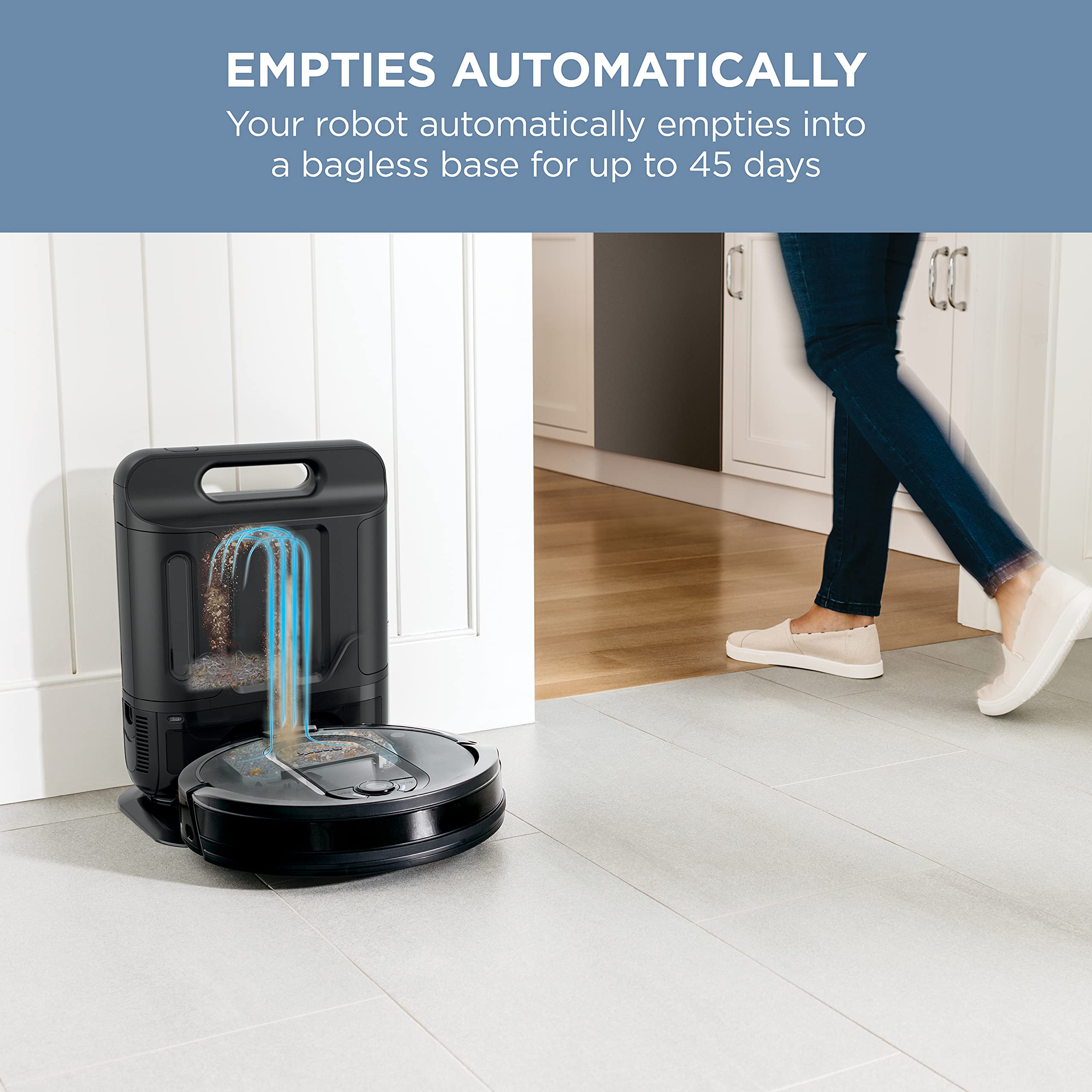 Foto 3 pulgar | Robot Aspirador Shark Iq Av1002ae Con Base Autovacía Xl - Venta Internacional.
