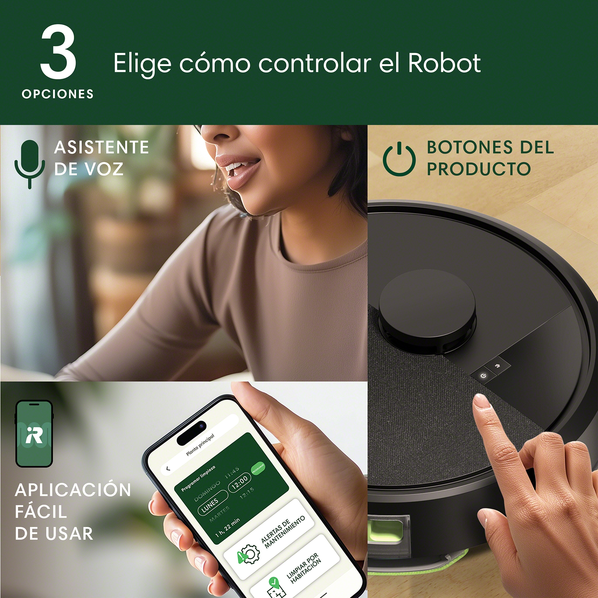 Foto 9 pulgar | Robot Aspiradora iRobot con Wifi