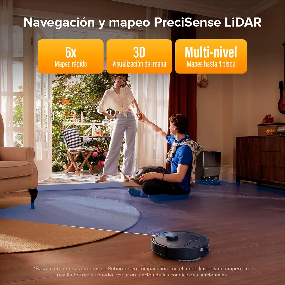 Foto 7 | Roborock Qr798 Robot Aspirador Y Trapeador