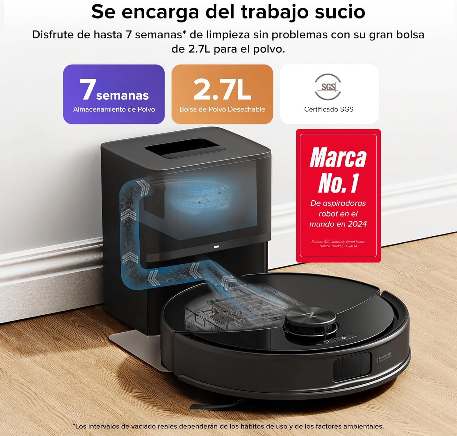 Foto 2 | Roborock Q10 Vf+ Robot Aspiradora Y Trapeador