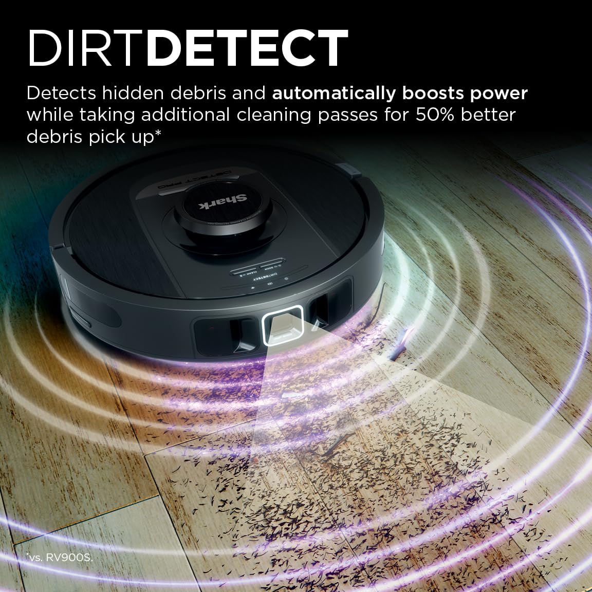 Foto 3 pulgar | Robot Aspirador Shark Detect Pro Con Autovaciado Negro - Venta Internacional.