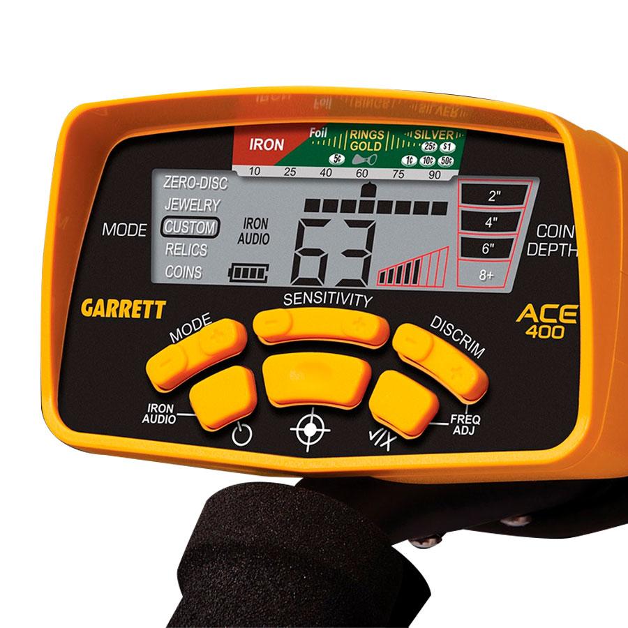 Foto 3 pulgar | Detector de Metales Garrett Ace 400i color Amarillo