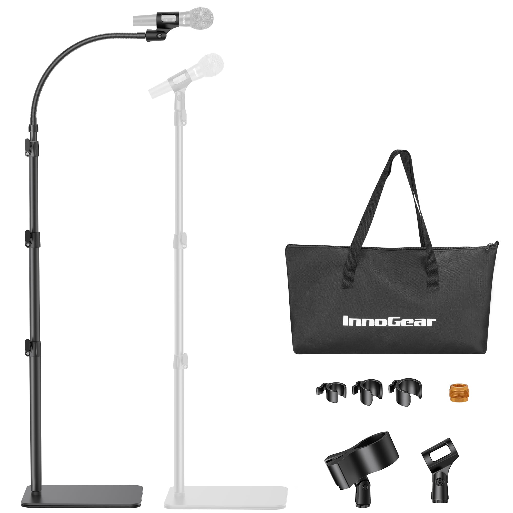 Soporte Para Micrófono Innogear Rg380 De Suelo Con Bolsa De Transporte - Venta Internacional.