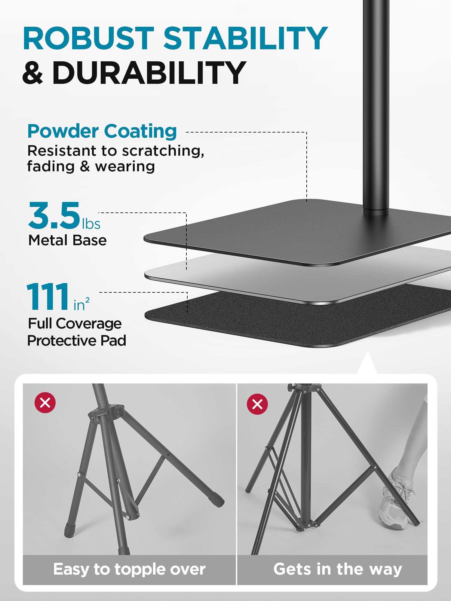 Foto 3 | Soporte Para Micrófono Innogear Rg380 De Suelo Con Bolsa De Transporte - Venta Internacional.