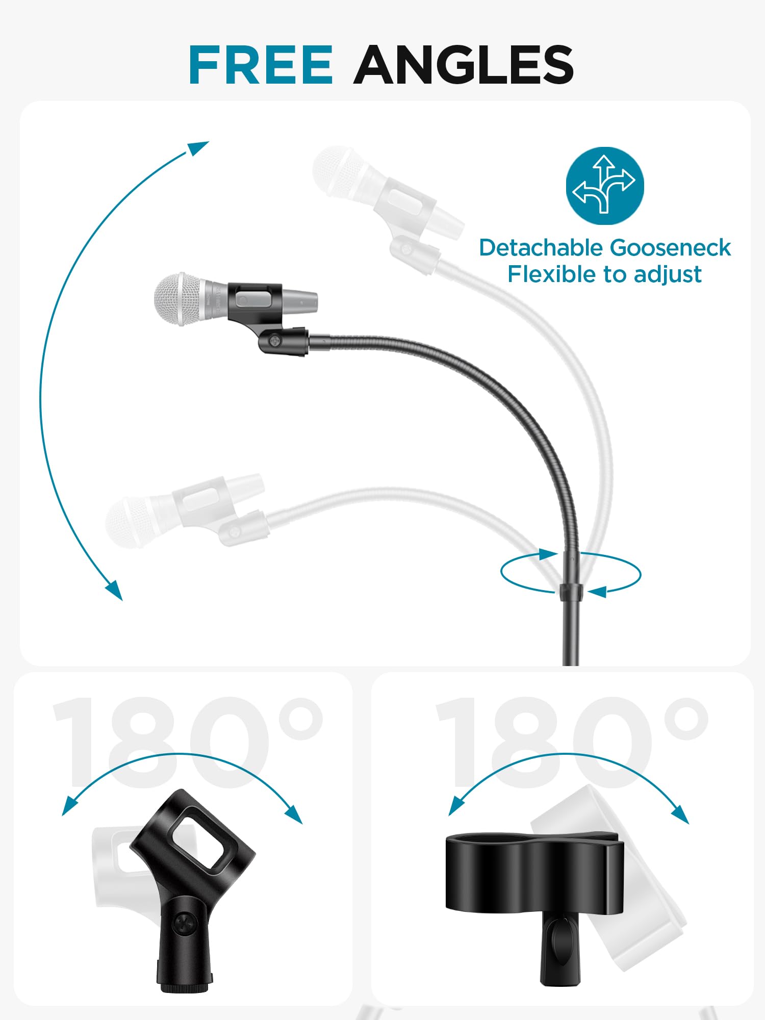 Foto 5 pulgar | Soporte Para Micrófono Innogear Rg380 De Suelo Con Bolsa De Transporte - Venta Internacional.