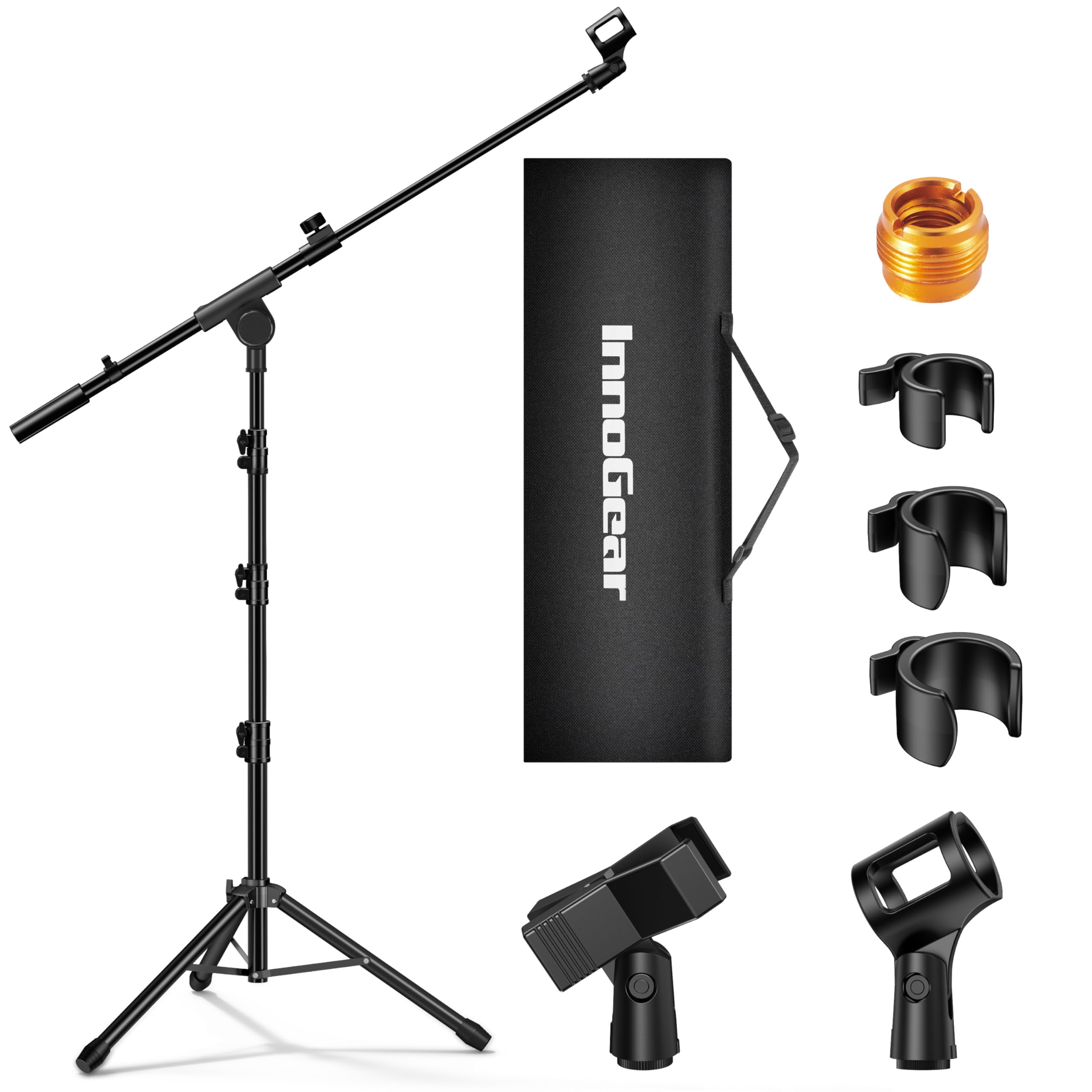 Foto 1 | Soporte Para Micrófono Innogear, Trípode, Brazo Ajustable En Altura - Venta Internacional.