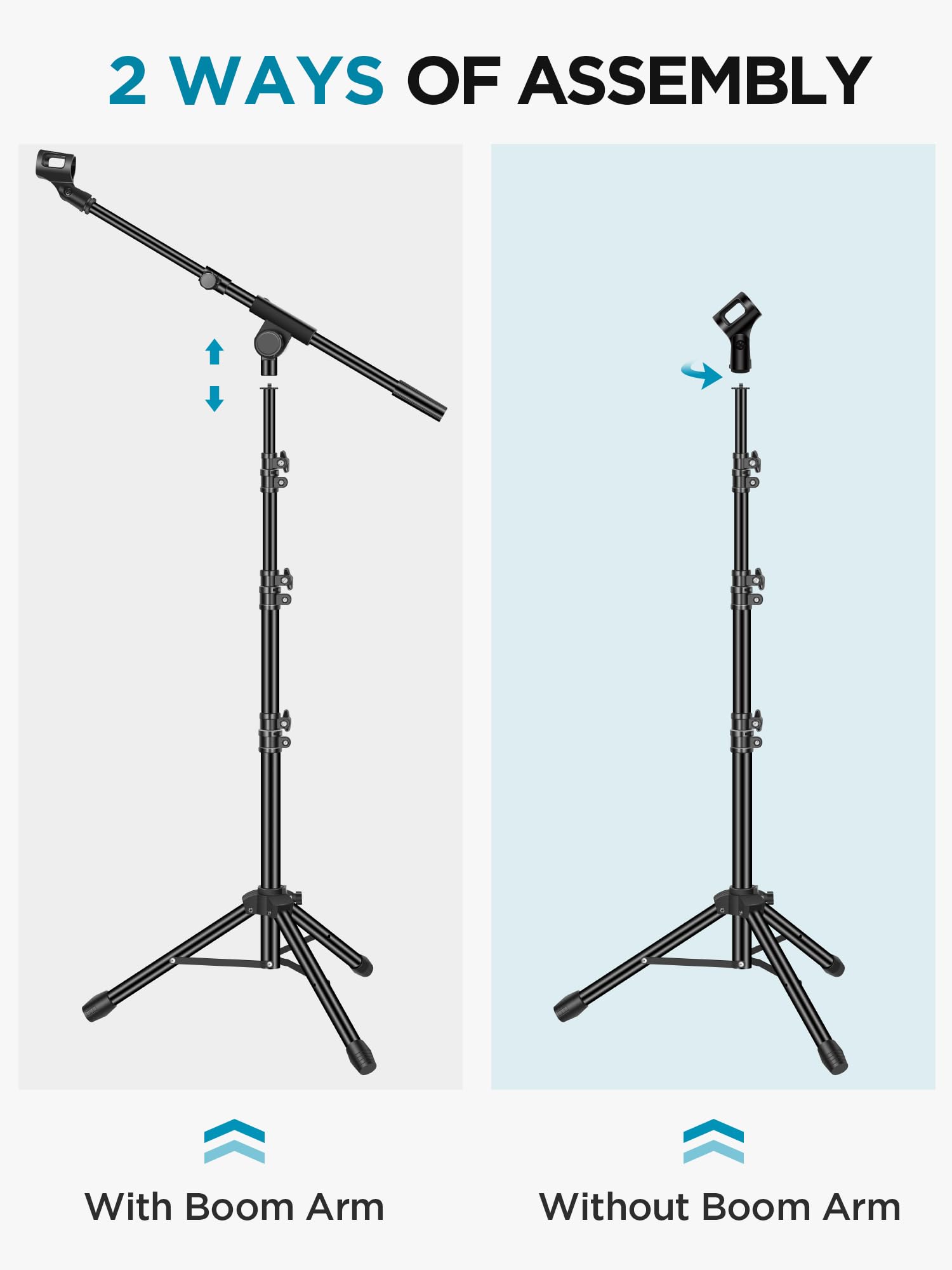 Foto 6 | Soporte Para Micrófono Innogear, Trípode, Brazo Ajustable En Altura - Venta Internacional.