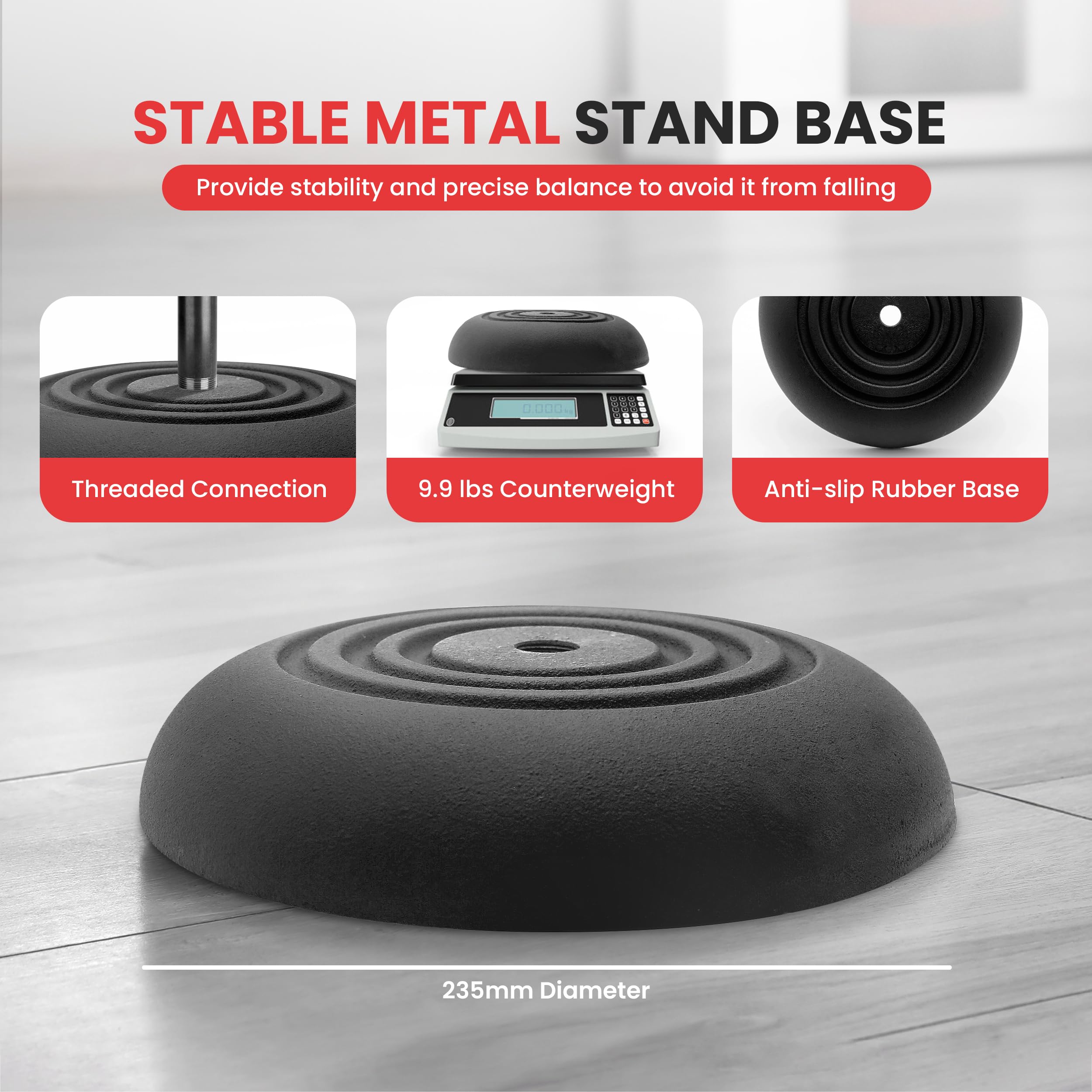 Foto 5 | Soporte Para Micrófono Pyle Universal Compact Base 85-150 Cm, Paquete De 2 - Venta Internacional.