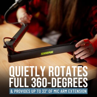 Foto 4 | Soporte Para Micrófono Gator Shure Premium De Bajo Perfil Sh-broadcast2 - Venta Internacional.