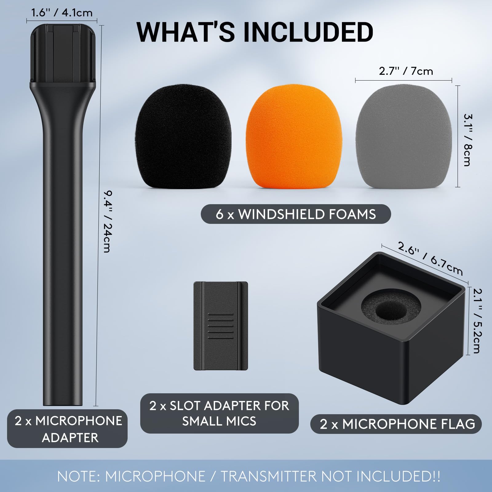Foto 2 | Micrófono Inalámbrico Tonor Para Rode Y Dji Con Accesorios - Venta Internacional.