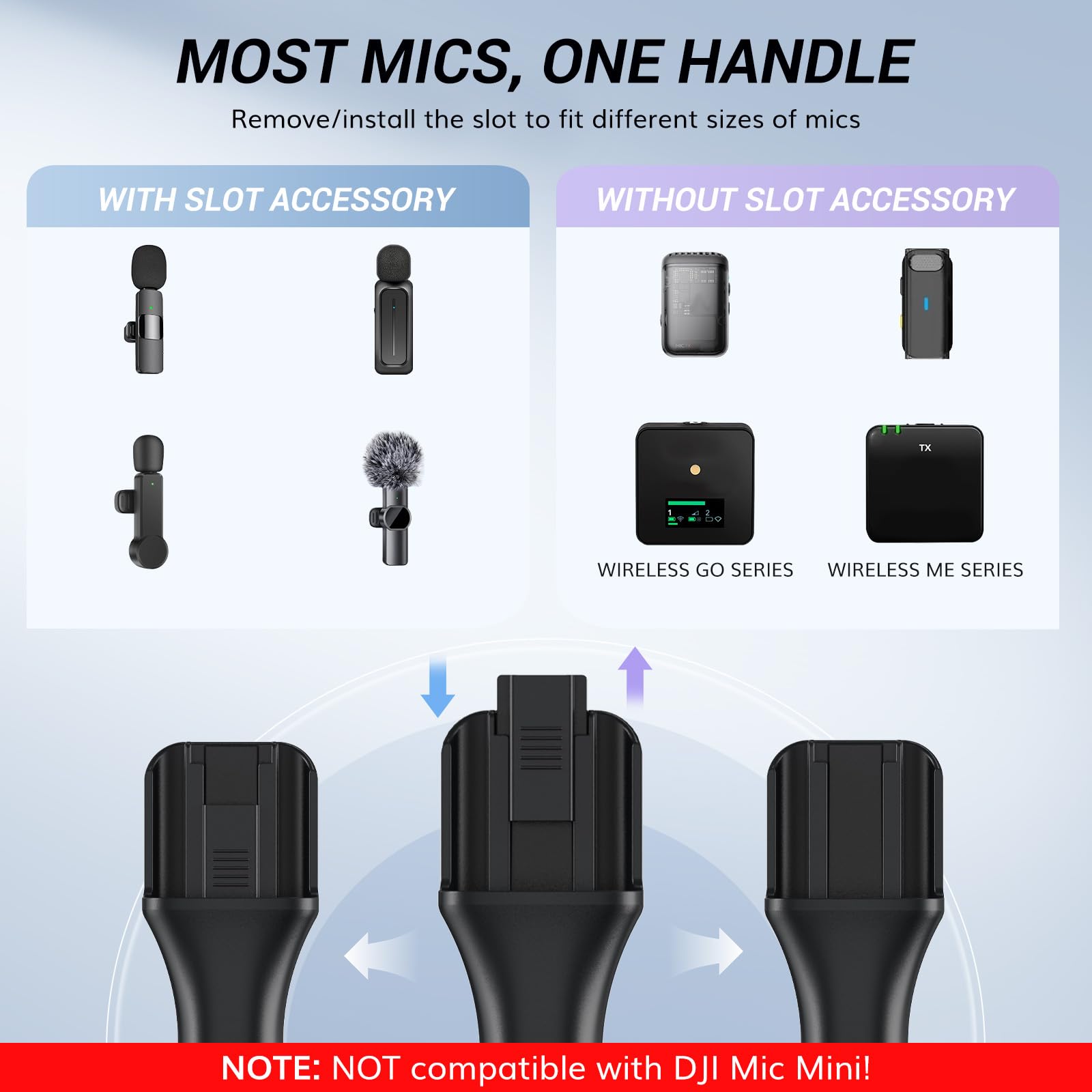 Foto 5 pulgar | Micrófono Inalámbrico Tonor Para Rode Y Dji Con Accesorios - Venta Internacional.