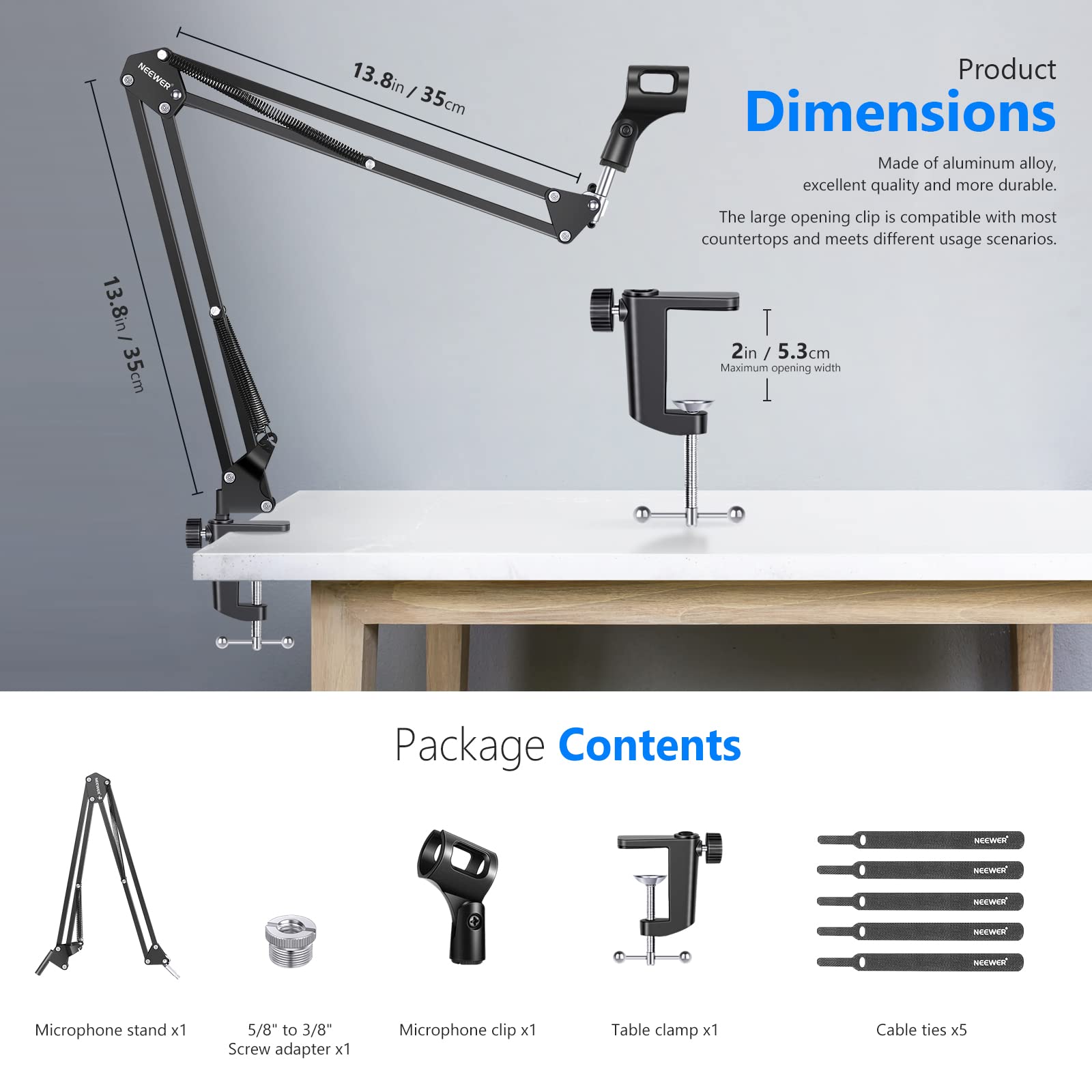 Foto 4 pulgar | Soporte Neewer para Micrófono-Venta Internacional