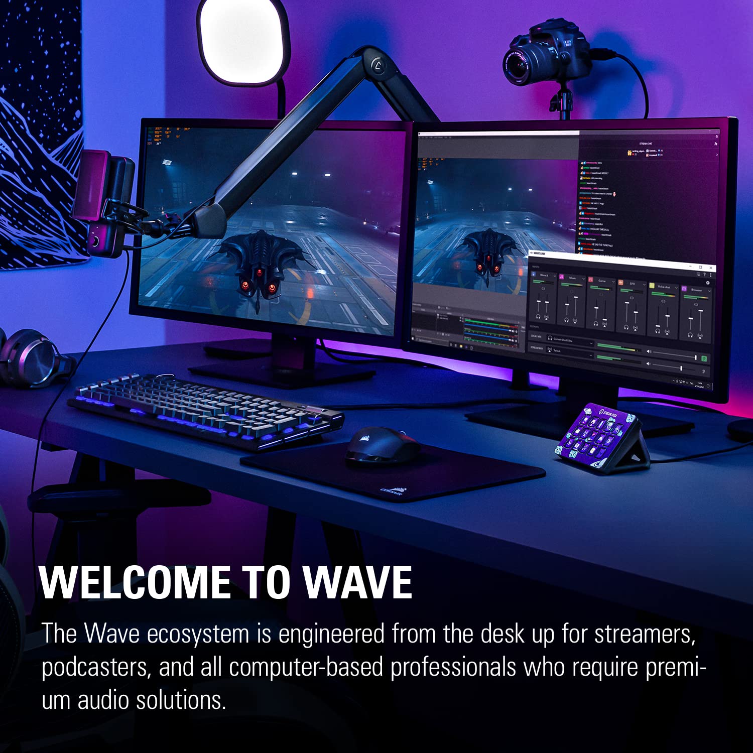 Foto 5 | Brazo De Micrófono Broadcasting Boom Arm Elgato Wave Con Gestión De Cables - Venta Internacional.