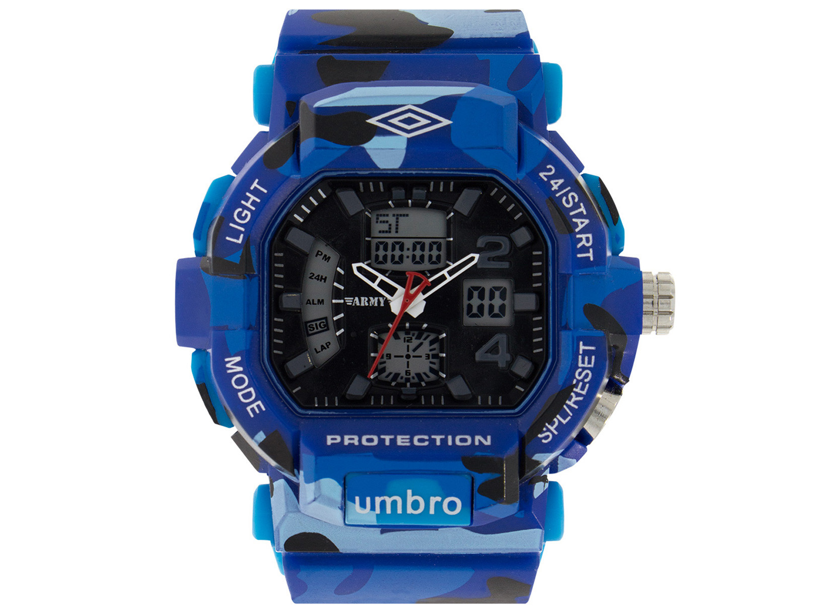 Foto 2 pulgar | Reloj de Pulso Umbro color Azul para Hombre