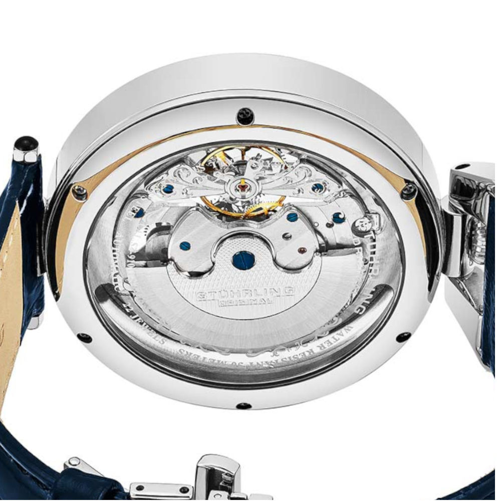 Foto 2 | Reloj Stührling Mx Emperor's Grandeur 127a color Plateado para Hombre