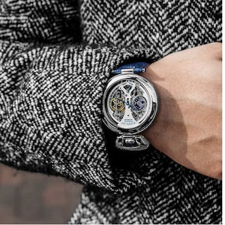 Foto 3 | Reloj Stührling Mx Emperor's Grandeur 127a color Plateado para Hombre