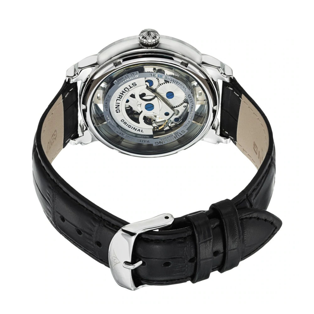 Foto 2 | Reloj Stührling Mx  Legacy Winchester 165b2 color Plateado/Negro para Hombre