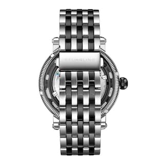 Foto 2 | Reloj Stührling Mx Legacy Special Reserve 3922 49mm color Negro/Plateado para Hombre