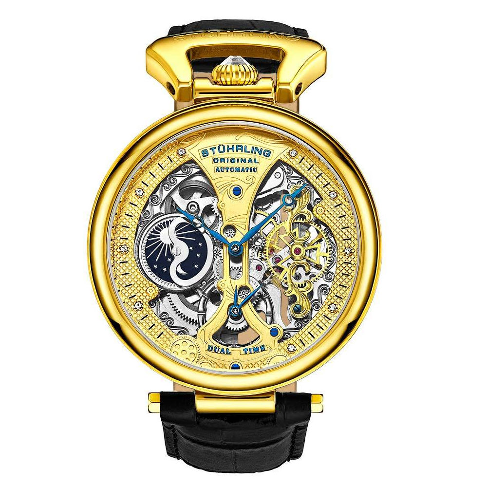 Reloj Stührling Mx Automático Legacy Emperor’s Grandeur 3920 46mm