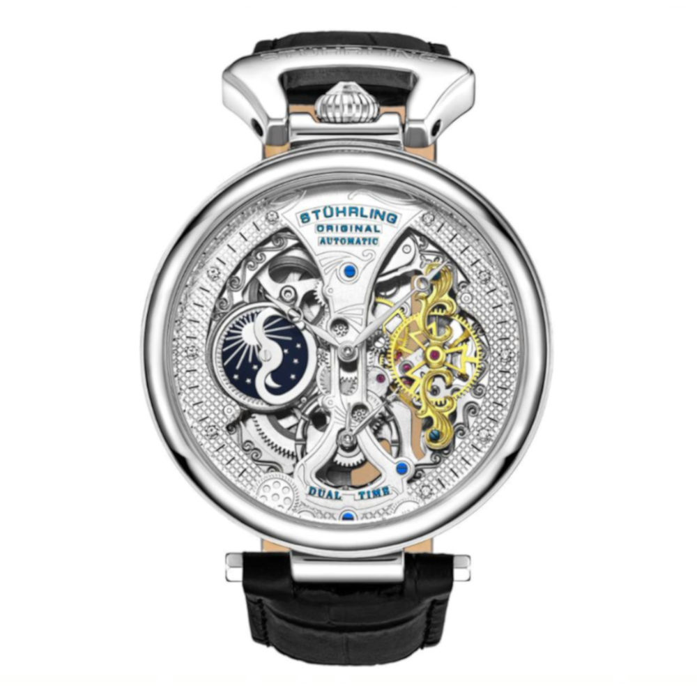 Reloj Stührling Mx Automático Legacy Emperor’s Grandeur 3920 46mm