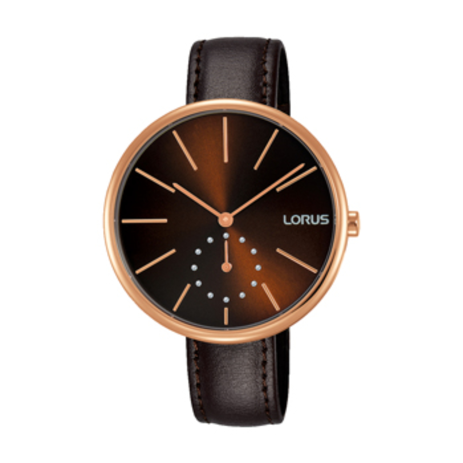 Reloj de Pulso Lorus Rn424ax9 color Marrón para Mujer