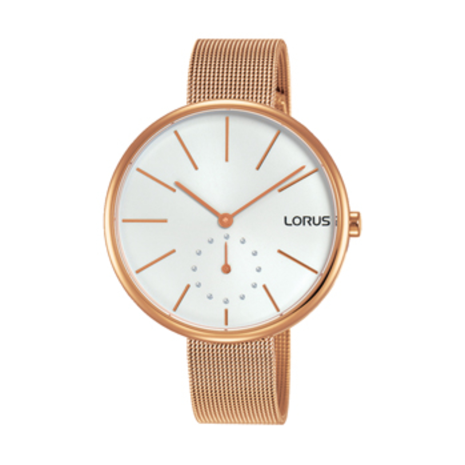 Reloj de Pulso Lorus Rn420ax9 color Oro Rosado para Mujer