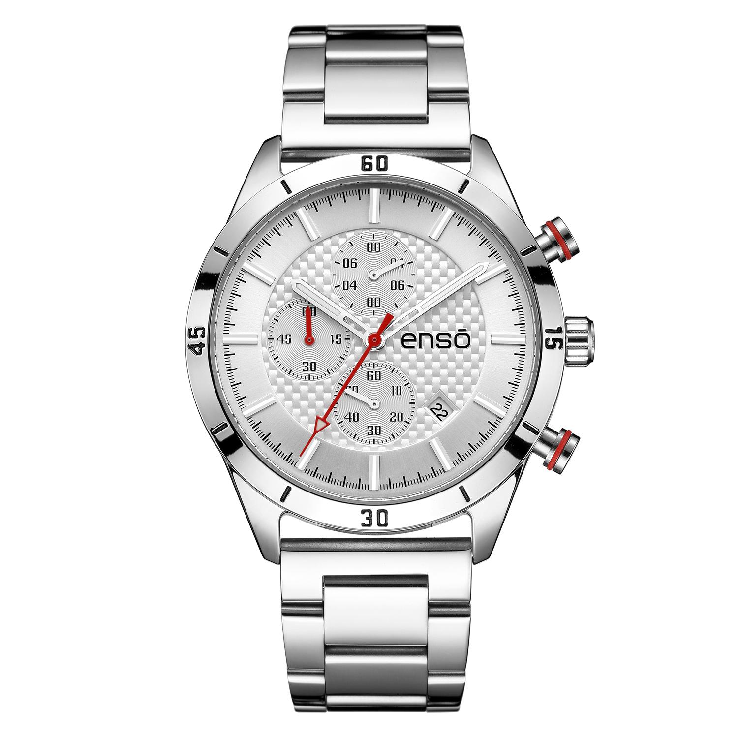 Reloj Enso Ew1021g1 - S023 color Plateado para Caballero
