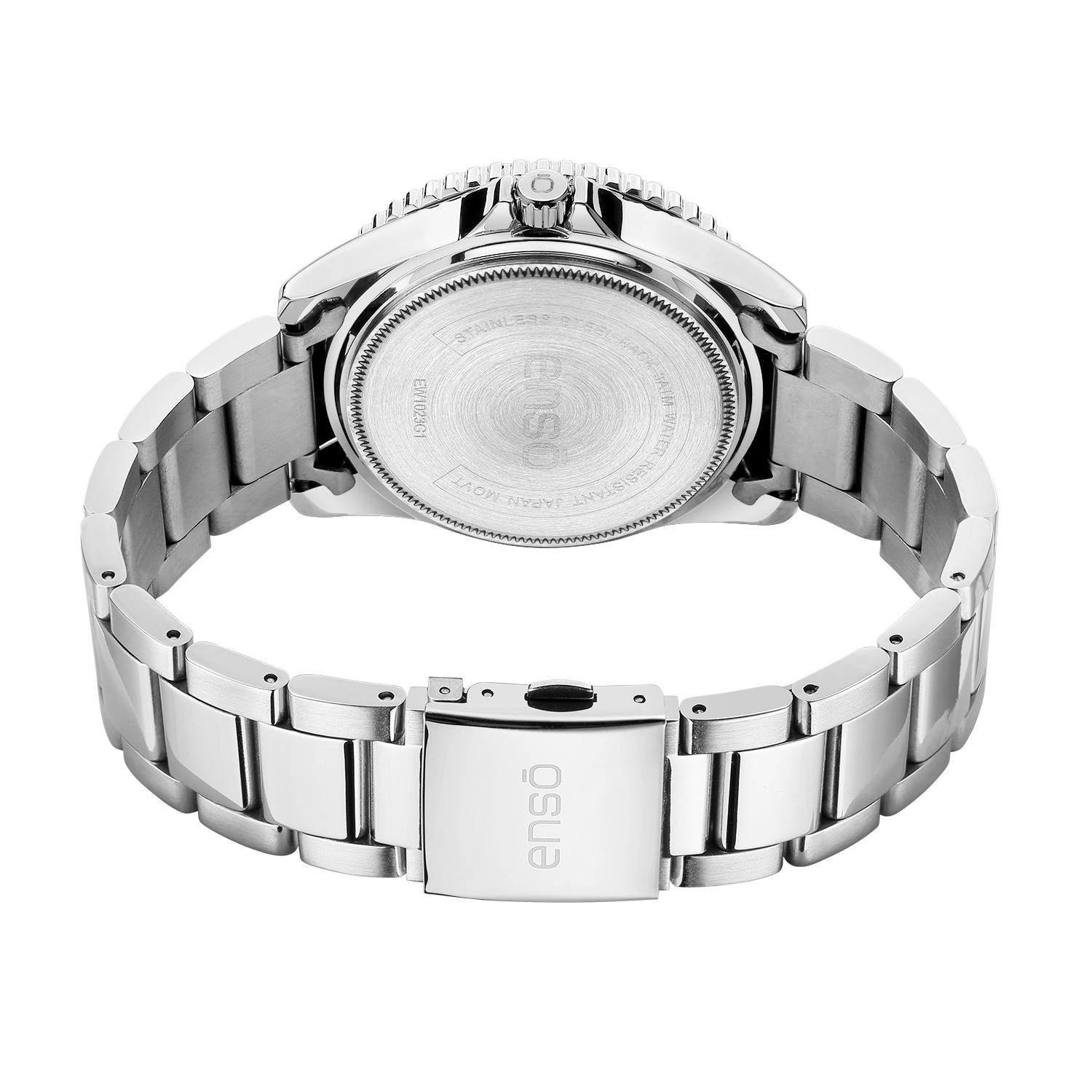 Foto 4 pulgar | Reloj Enso Ew1023g3 - S023 color Plateado para Caballero