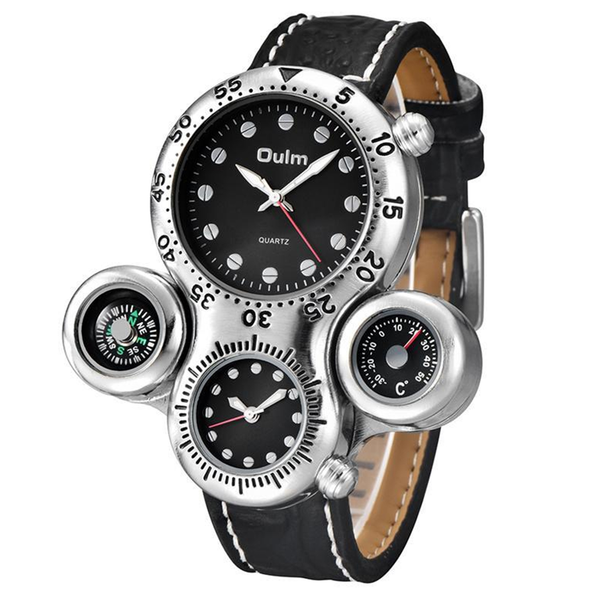 Reloj Pulsera Lujo Hombre Acero Inoxidable Fralugio 1149