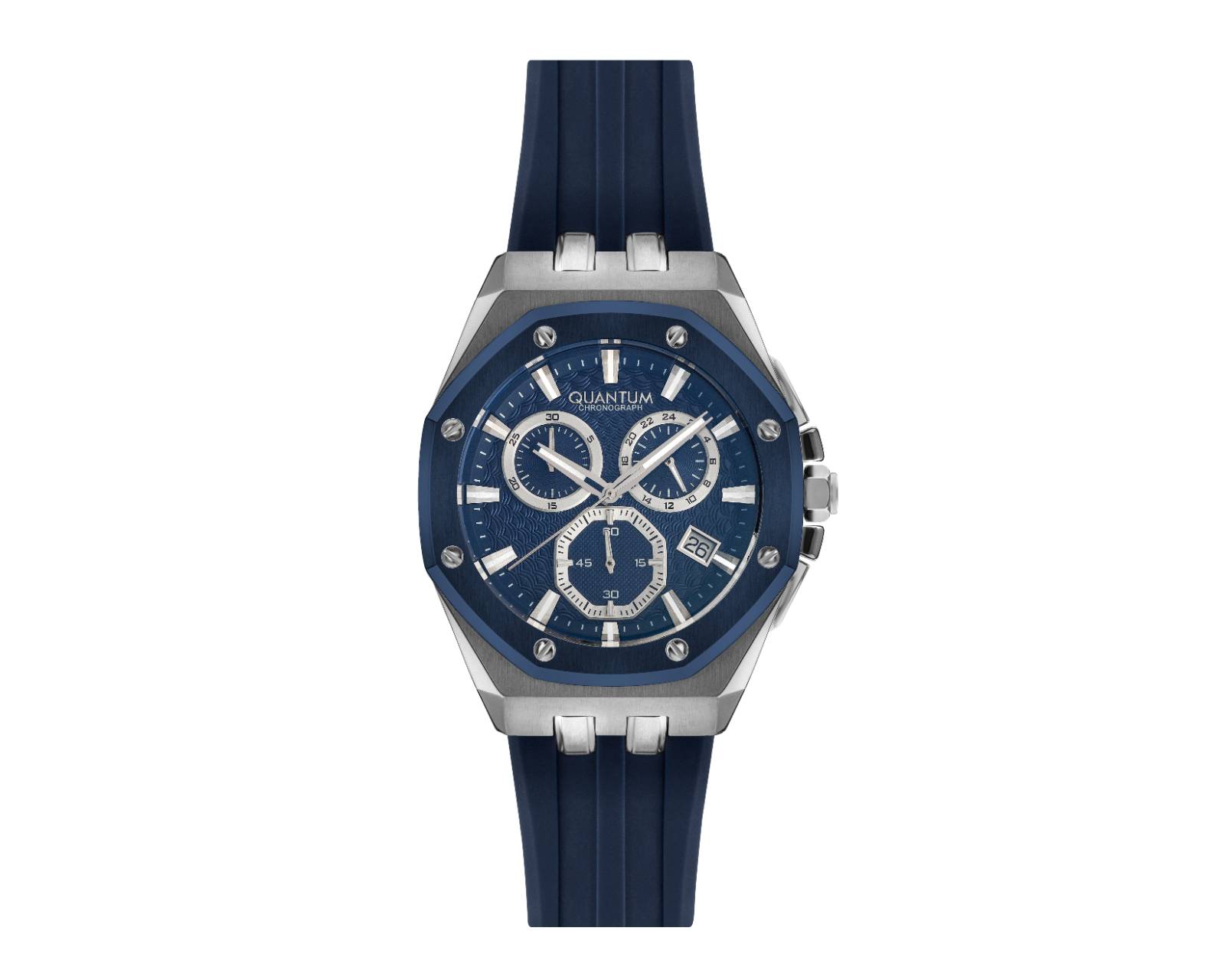 Reloj Quantum Hng949.999 Color Azul Análogo Unitalla