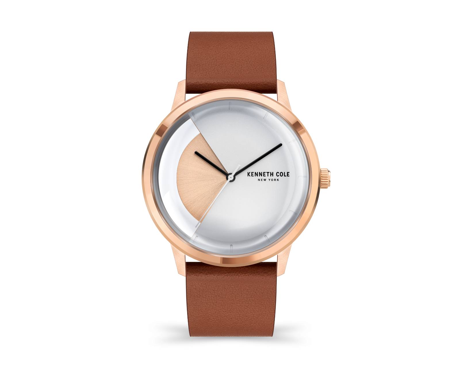 Reloj Kenneth Cole Kcwga2125301 Color Marrón Análogo Unitalla