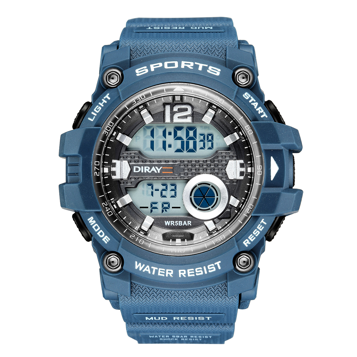 Foto 2 pulgar | Reloj de Pulsera Diray para Hombre Dr2129g9 color Azul