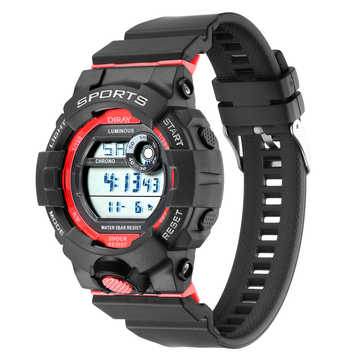 Foto 2 | Reloj de Pulsera Diray para Hombre Dr363g2 color Negro