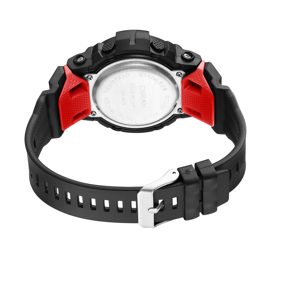 Foto 4 pulgar | Reloj de Pulsera Diray para Hombre Dr363g2 color Negro