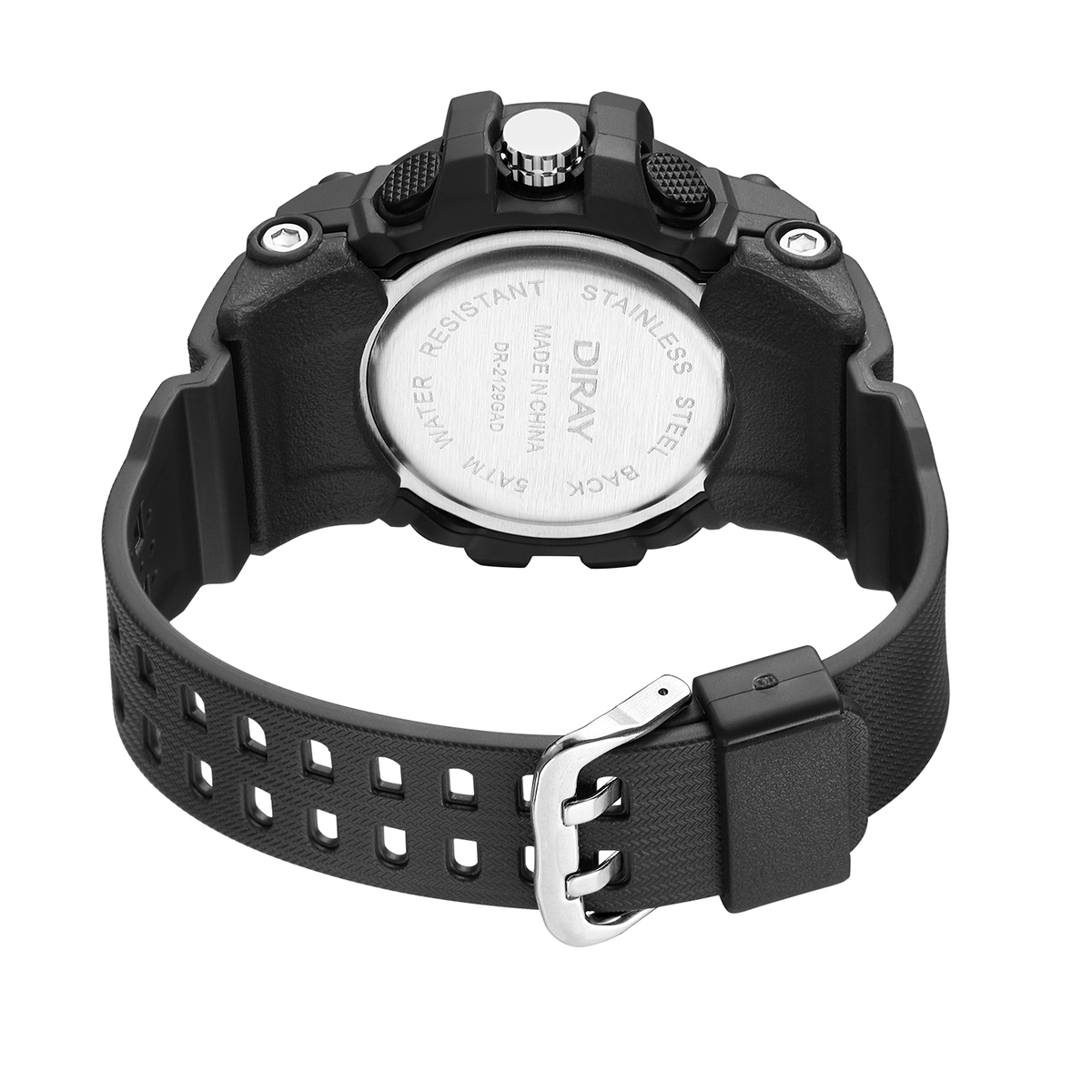 Foto 4 pulgar | Reloj de Pulsera Diray para Hombre Dr2129gad1 color Negro