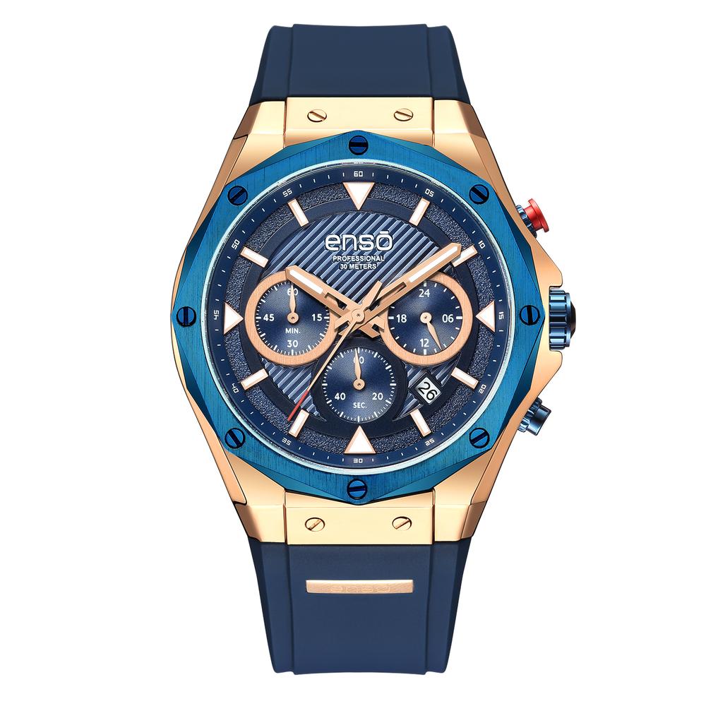 Reloj De Pulsera Enso Para Hombre Ew1042g6 Azul