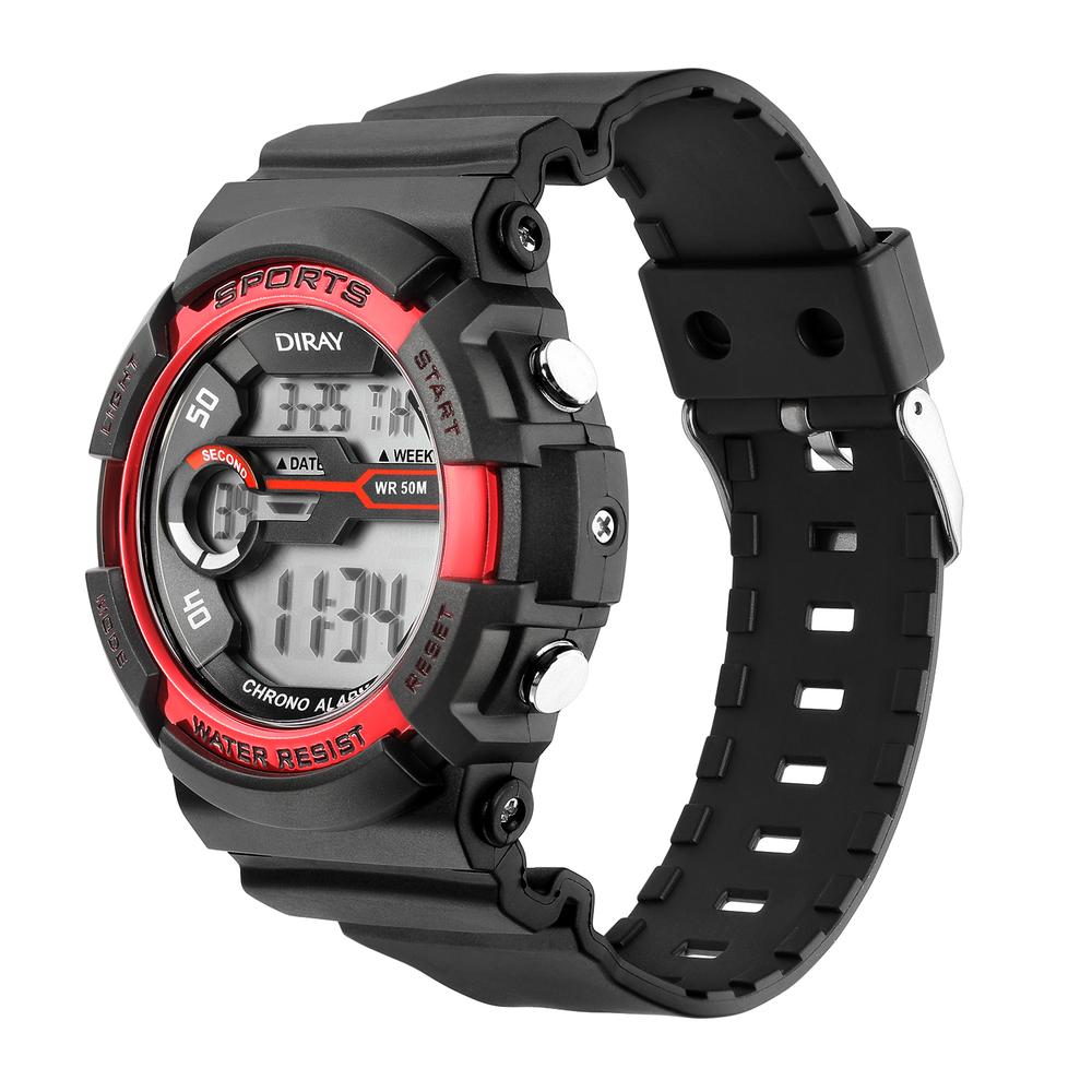 Foto 3 pulgar | Reloj de Pulsera Diray DR357G4 color Negro para Hombre