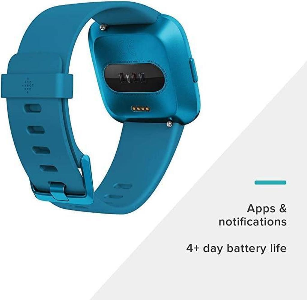 Foto 4 pulgar | Smartwatch Fitbit Versa Lite Marina color Azul