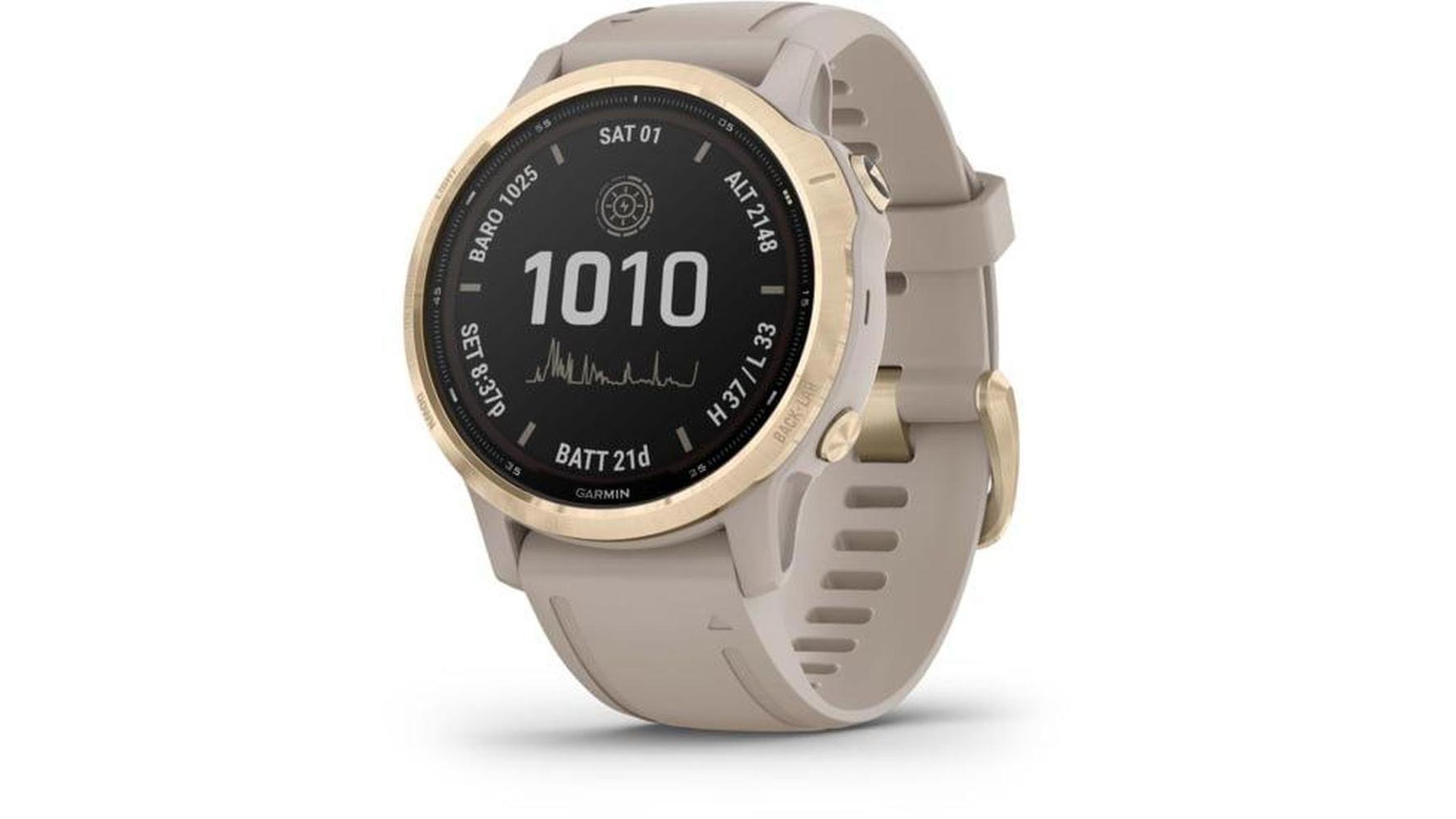 Reloj Garmin Fenix 6S color Arena Pro Solar 1.2 Bluetooth