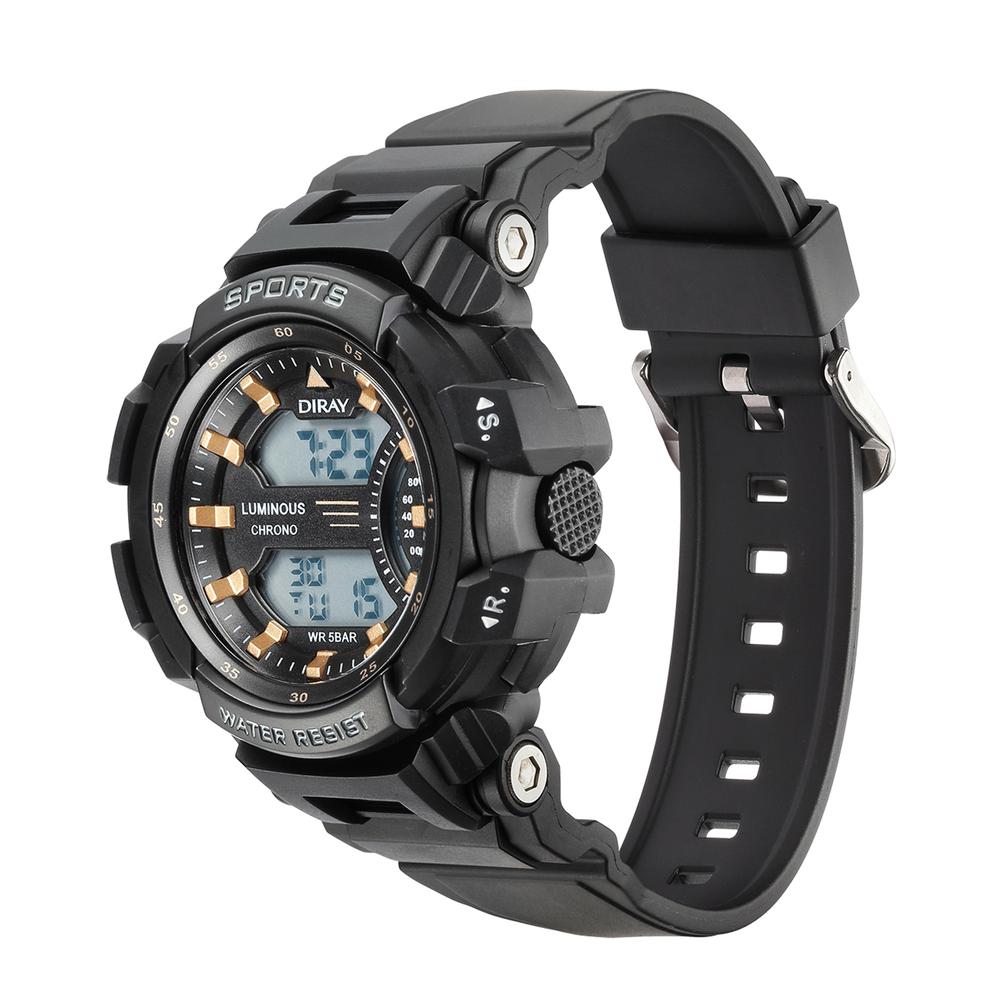 Foto 2 | Reloj Diray Dr222l2 color Negro para Hombre