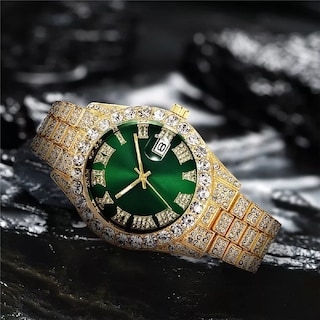 Foto 5 | Reloj con Pulsera Belug color Dorado Unisex