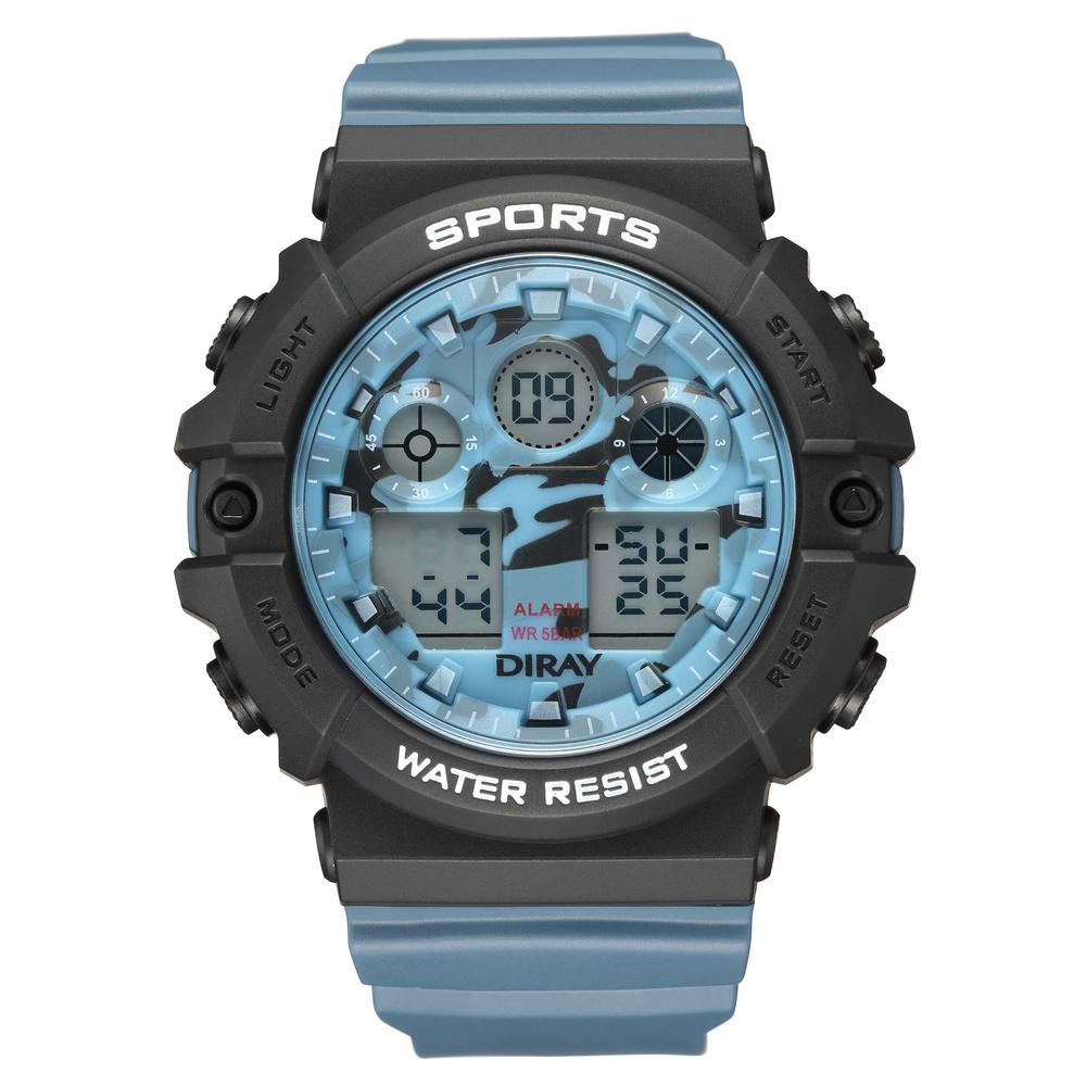 Foto 2 pulgar | Reloj Deportivo Diray Para Caballero Dr2246g6 Azul